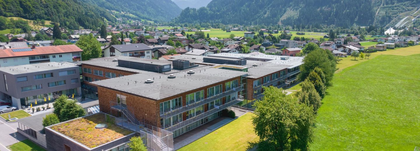 Außenansicht Rehaklinik Montafon